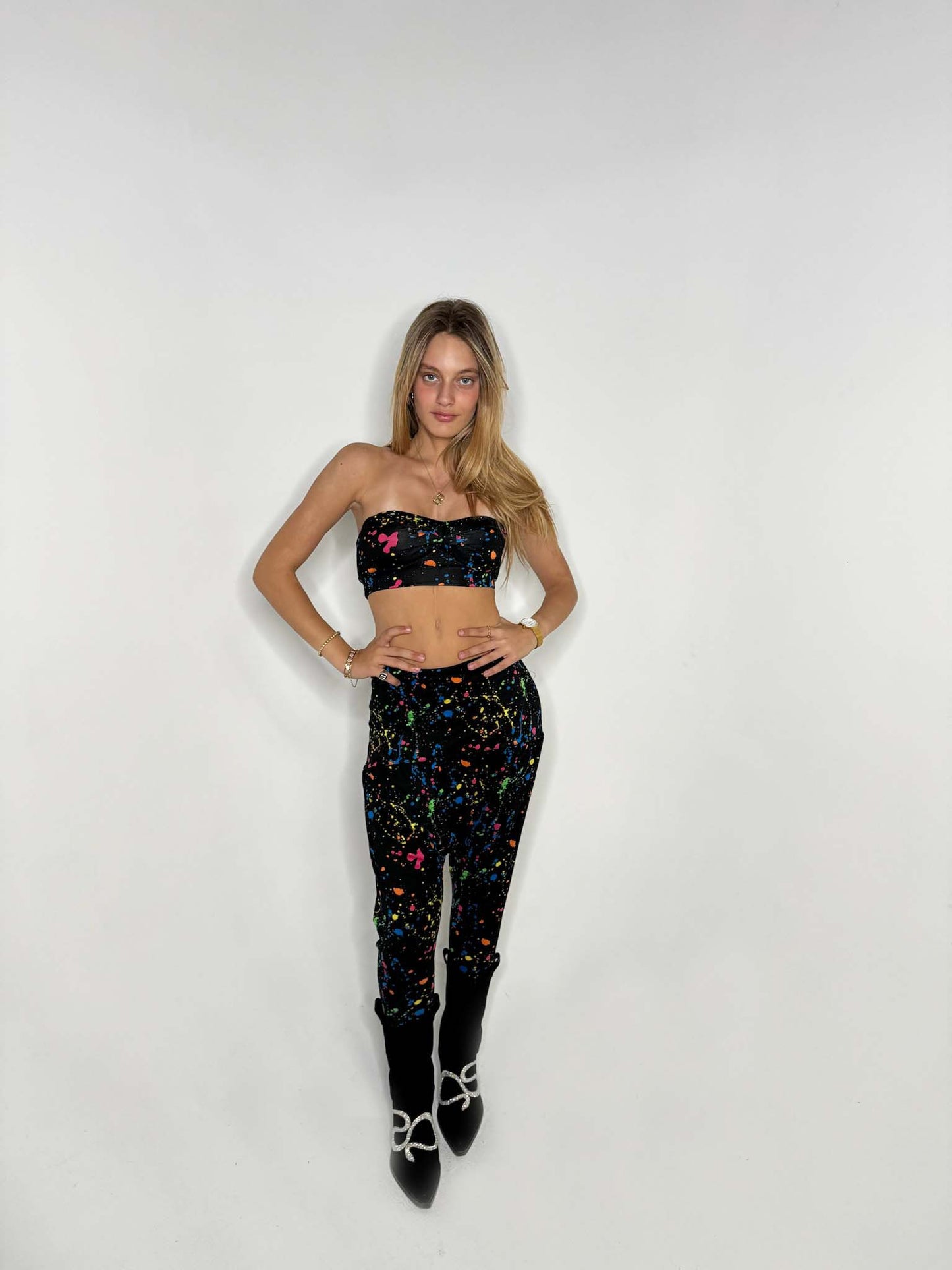 Bandeau Top & Mimi Pant Set (Sample Sale 2025)