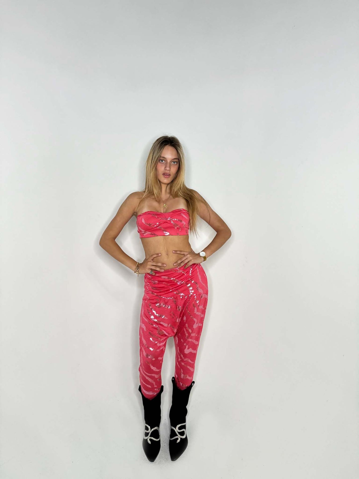 Bandeau Top & Mimi Pant Set (Sample Sale 2025)