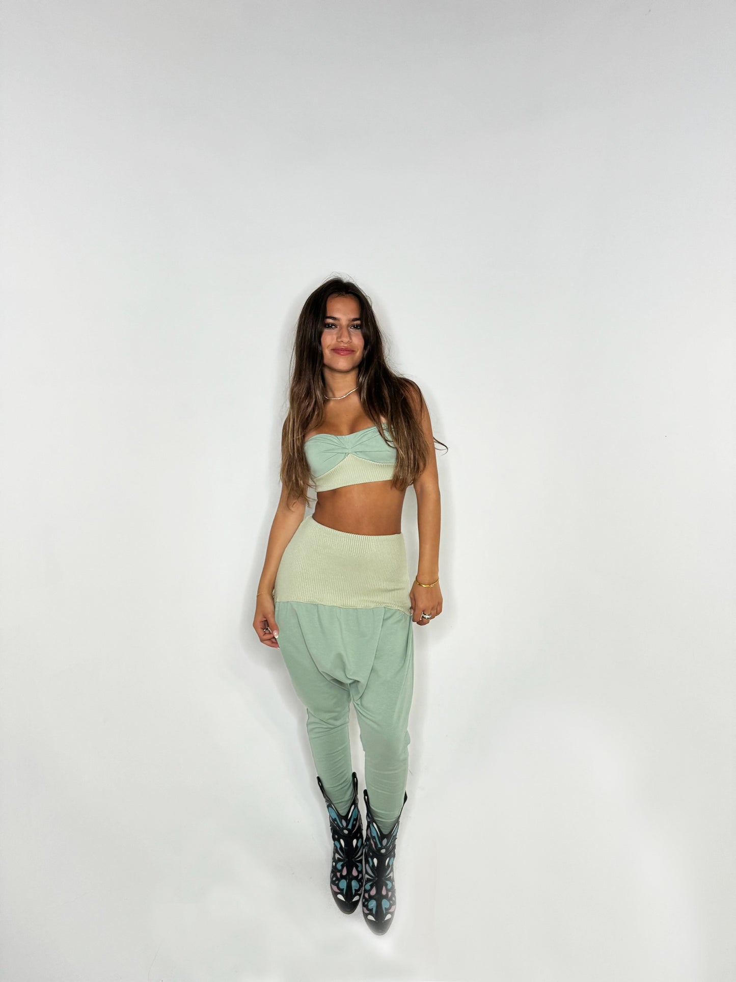 Bandeau Top & Mimi Pant Set (Sample Sale 2025)