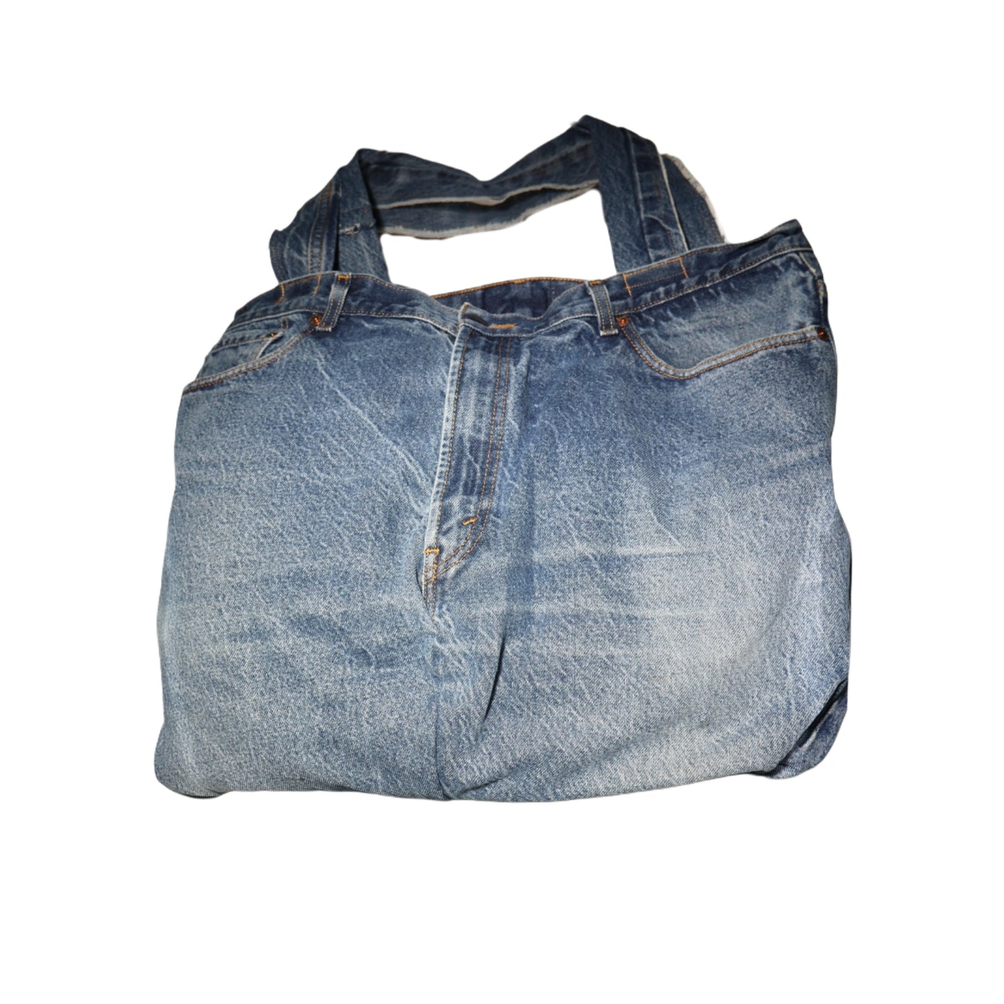 The Oversized Upcycled Denim Tote