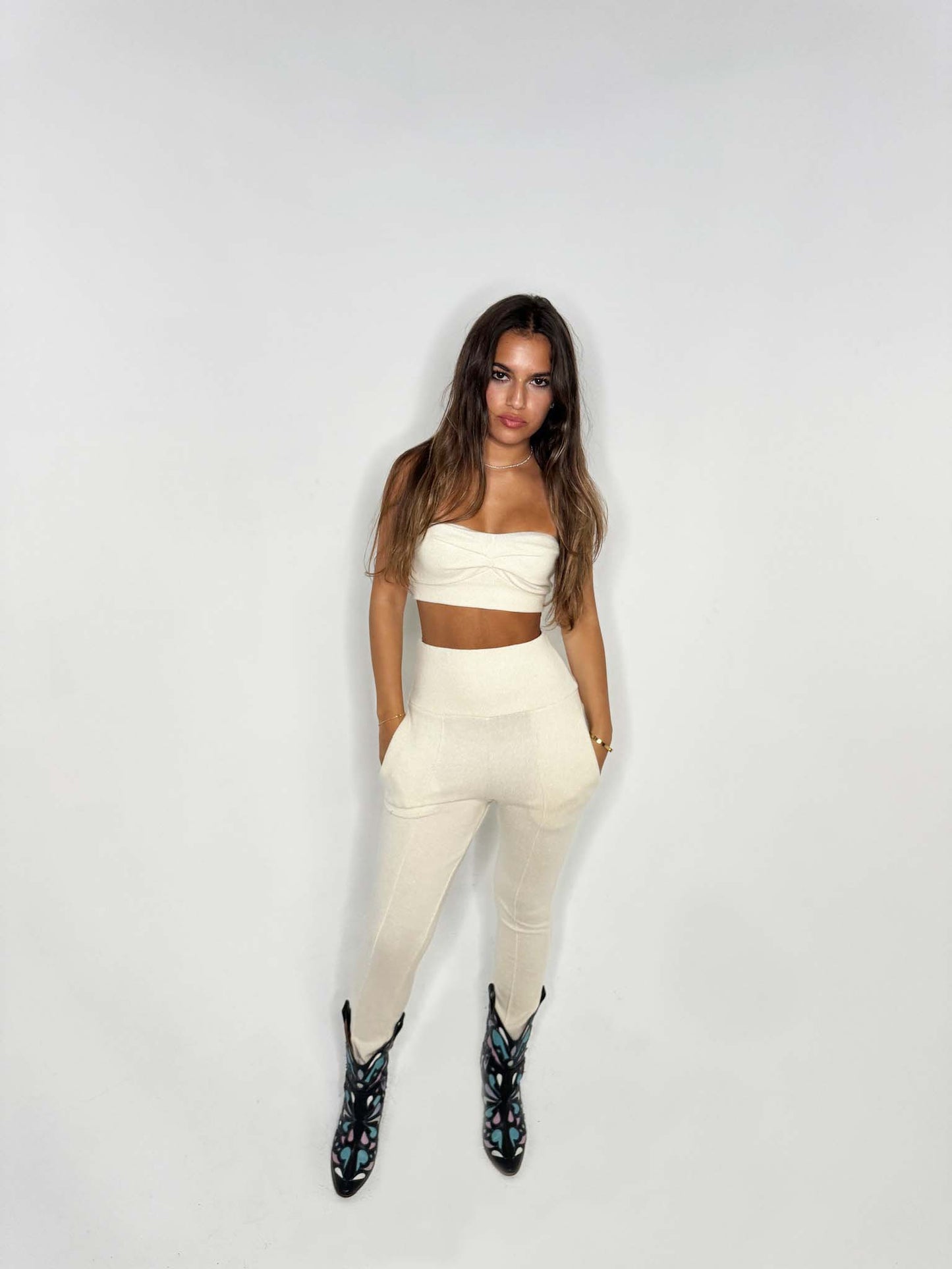 Bandeau Top & Mica Pant Set