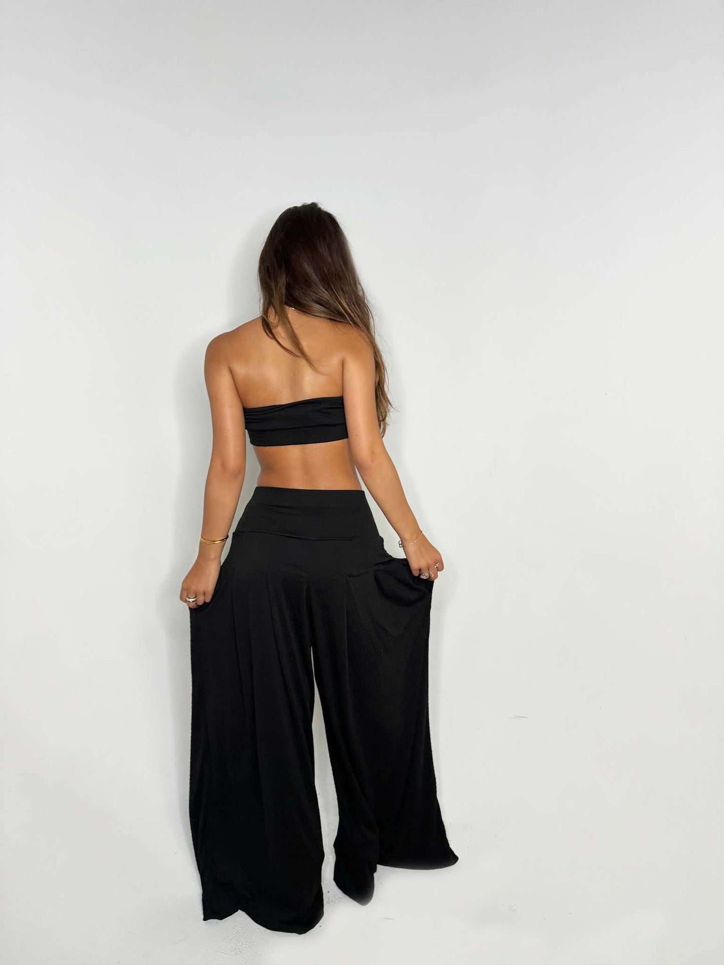 Bandeau Top & Caco Pant Set