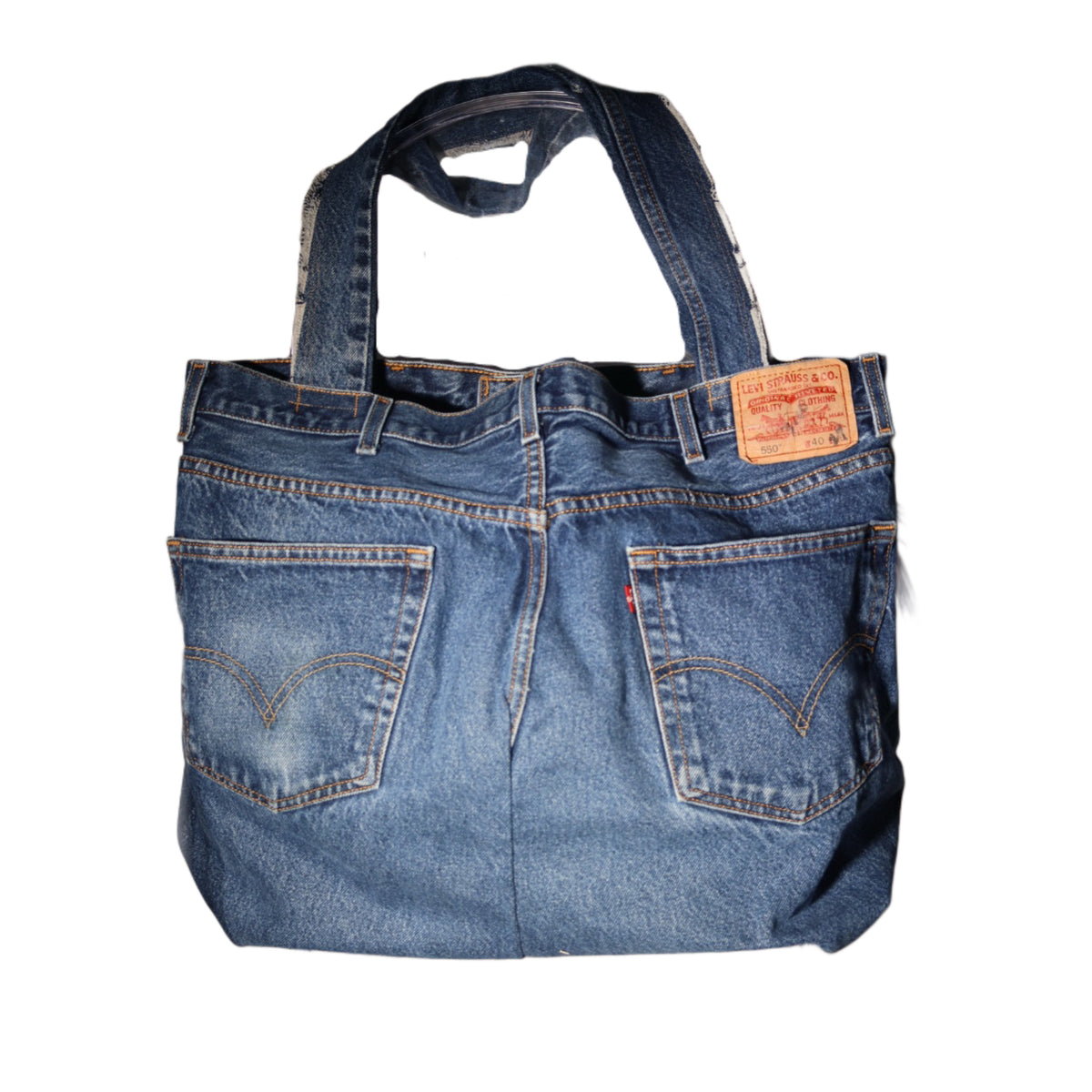 The Oversized Upcycled Denim Tote